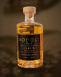 BODOLI CARUM Salzkaramell Liqueur – Flasche, Vorderseite
