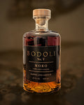 BODOLI MORO Kaffee-Anis Liqueur – Flasche, Vorderseite